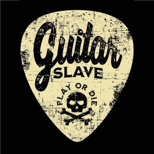 Black Guitar Slave T-Shirt